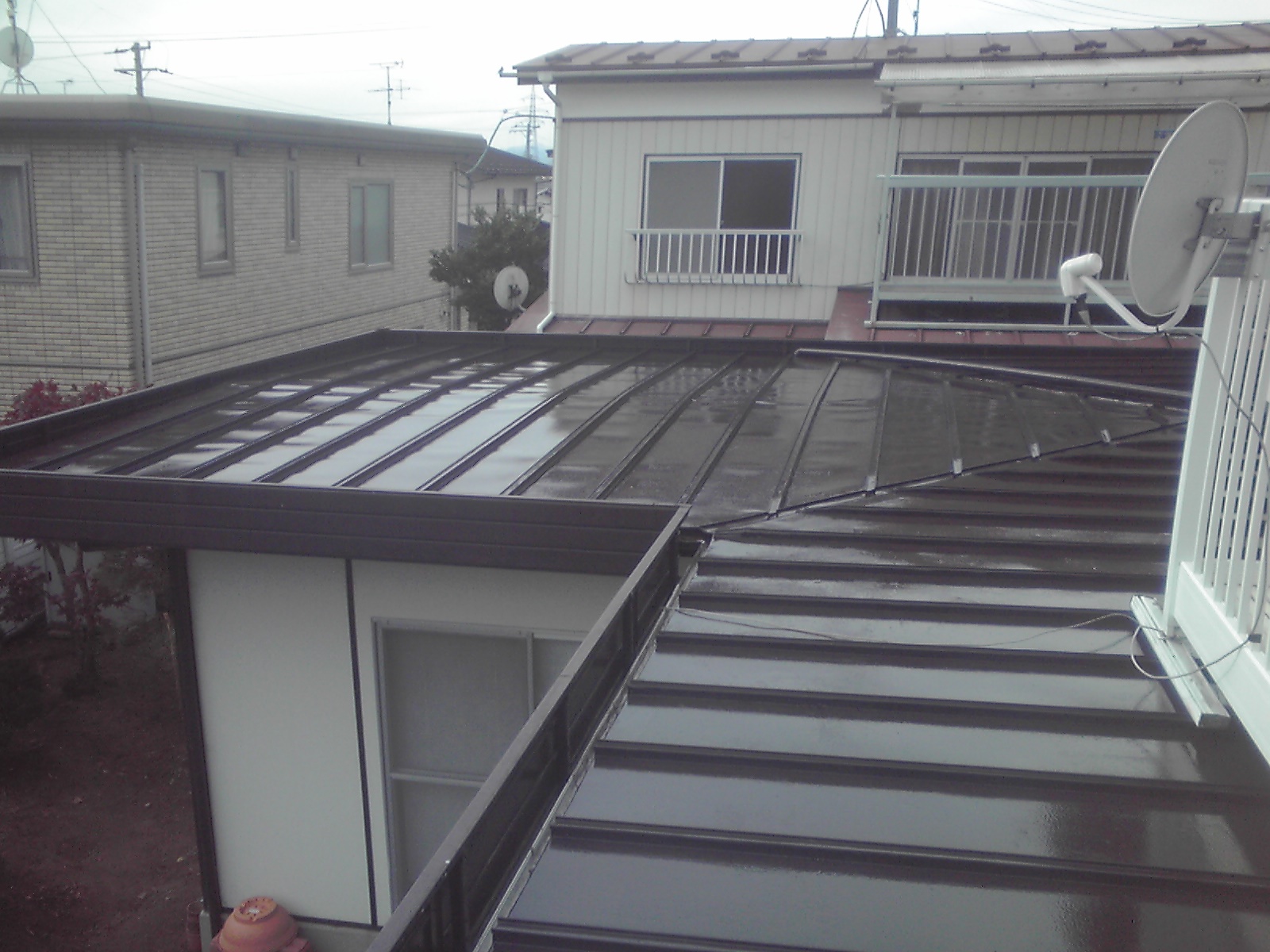 11.19屋根上塗り後3