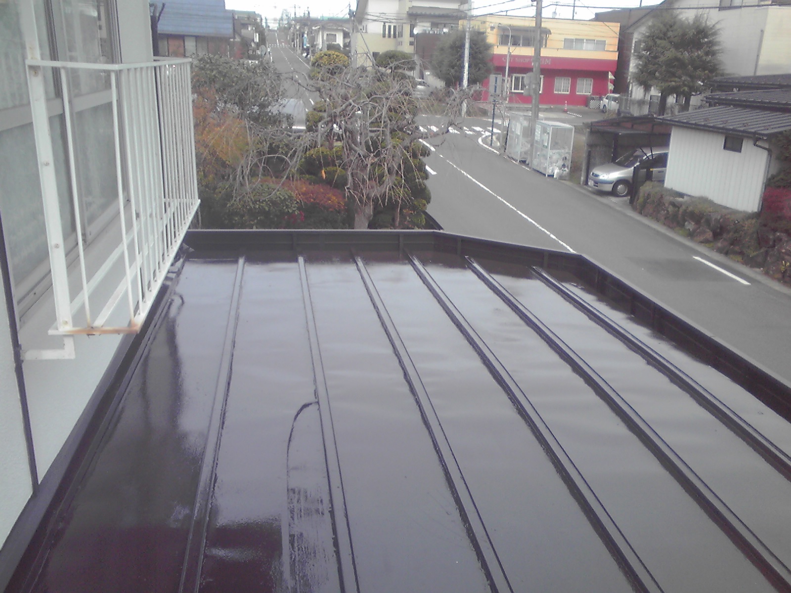 11.19屋根上塗り後4
