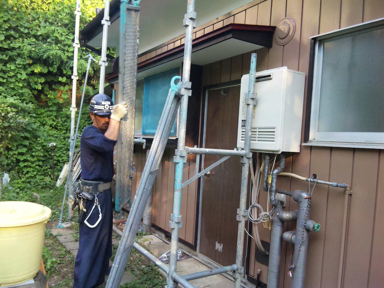 7.24足場解体