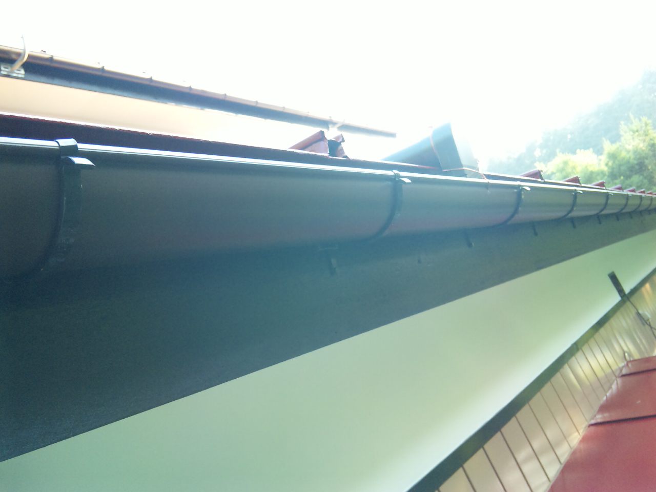 7.24雨樋取付完了